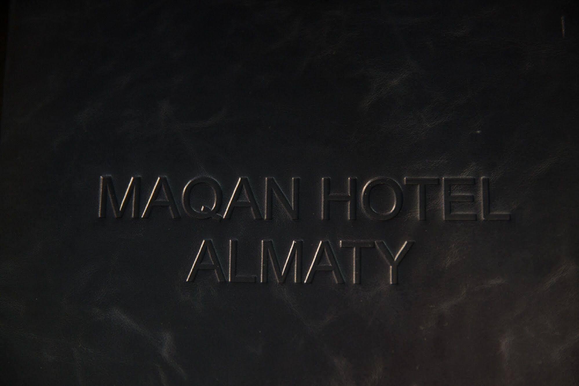 Maqan Hotel Almatî Exterior foto